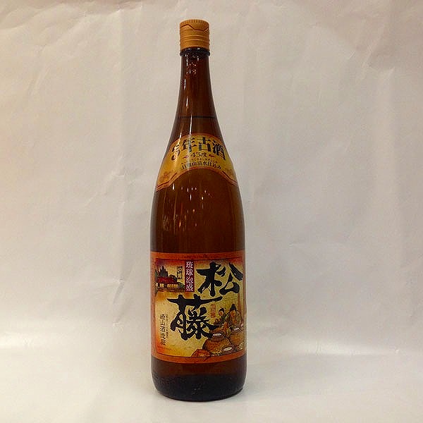 崎山 松藤３年古酒４３度 １８００ｍｌ ビン(泡盛) | イオンの沖縄土産