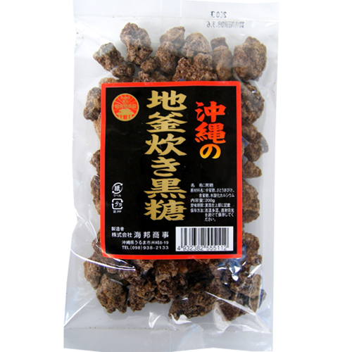 海邦商事 地釜炊き黒糖 160ｇ(黒糖) | イオンの沖縄土産・特産品通販