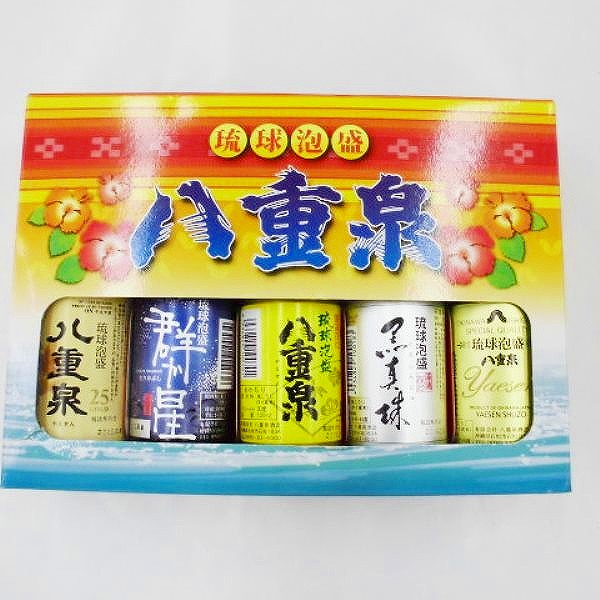 八重泉 八重泉ミニボトル5本セット度 100ml×5 ビン(泡盛) | イオンの