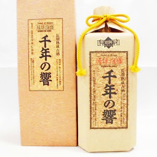 今帰仁 千年の響古酒２５度 ７２０ｍｌ ビン(泡盛) | イオンの沖縄土産