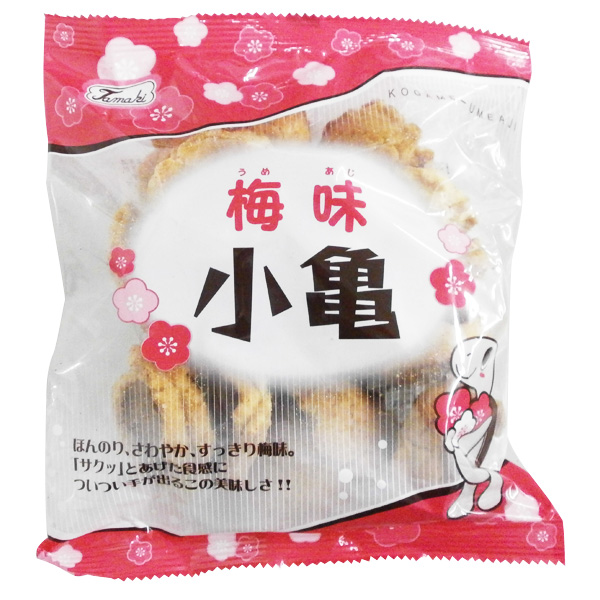 玉木製菓 梅味 小亀 68ｇ(塩せんべい・あられ) | イオンの沖縄土産 