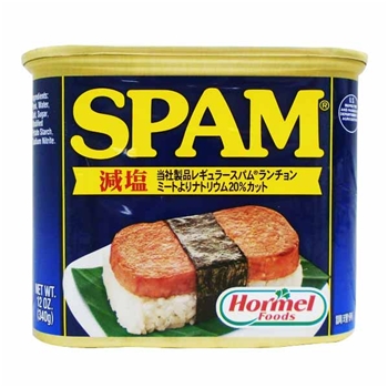 ホーメル SPAM 減塩スパム 340g(ポーク（スパム）) | イオンの沖縄土産