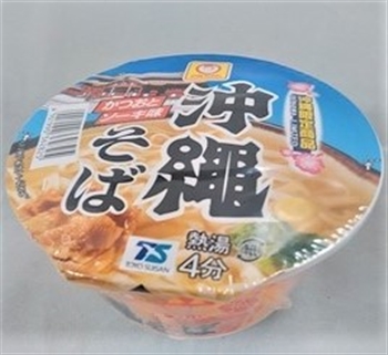東洋水産 マルちゃん 沖縄そば カップ麺（ミニ）(即席麺（インスタント）) | イオンの沖縄土産・特産品通販サイト イオン琉球オンラインショップ |