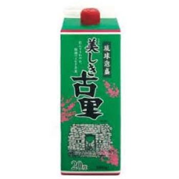 今帰仁 美しき古里２０度パック ９００ｍｌ(紙パック泡盛) | イオンの