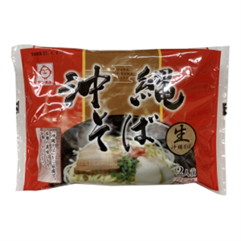 サン食品 生沖縄そば 2食セット 240ｇ(即席麺（インスタント