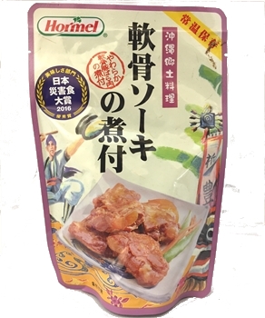 ホーメル 軟骨ソーキの煮付(レトルト）(琉球料理シリーズ) | イオンの沖縄土産・特産品通販サイト イオン琉球オンラインショップ |