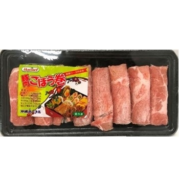 沖縄ホーメル 豚肉ごぼう巻（冷凍） 184ｇ 冷凍(うちなーお惣菜